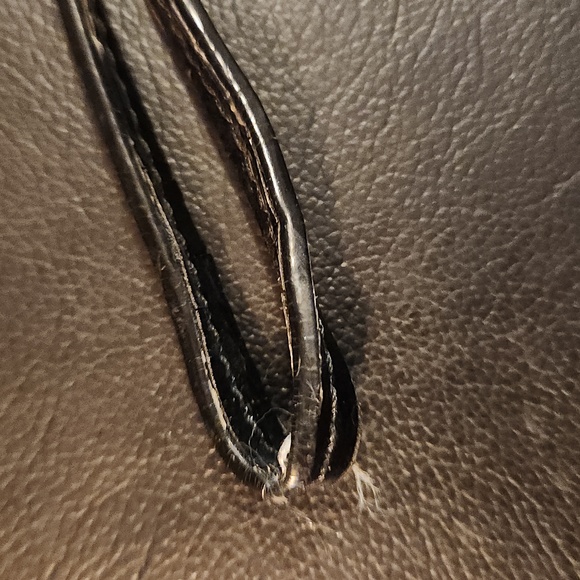 Coach Black Signature Leather wallet/wristlet - Picture 6 of 6